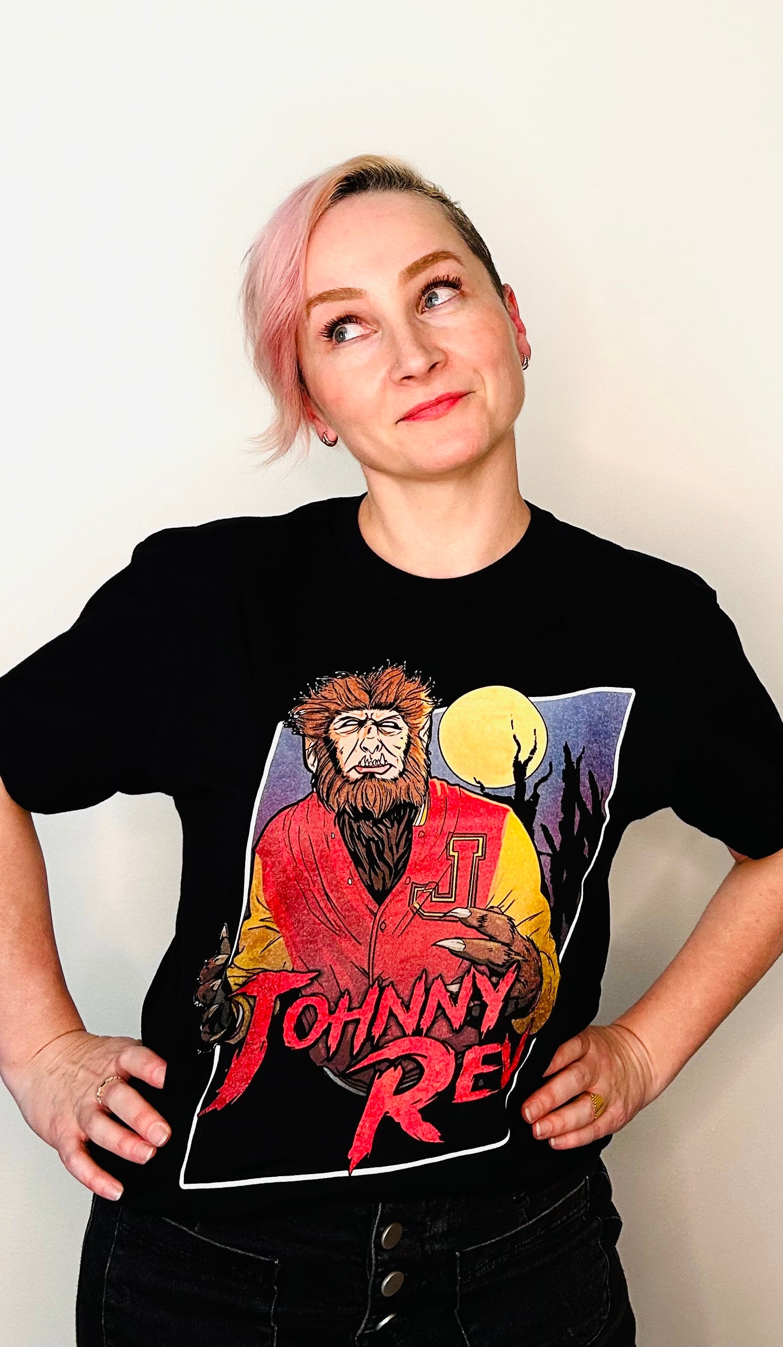 Johnny Rev - "Teenage Werewolf" T-Shirt