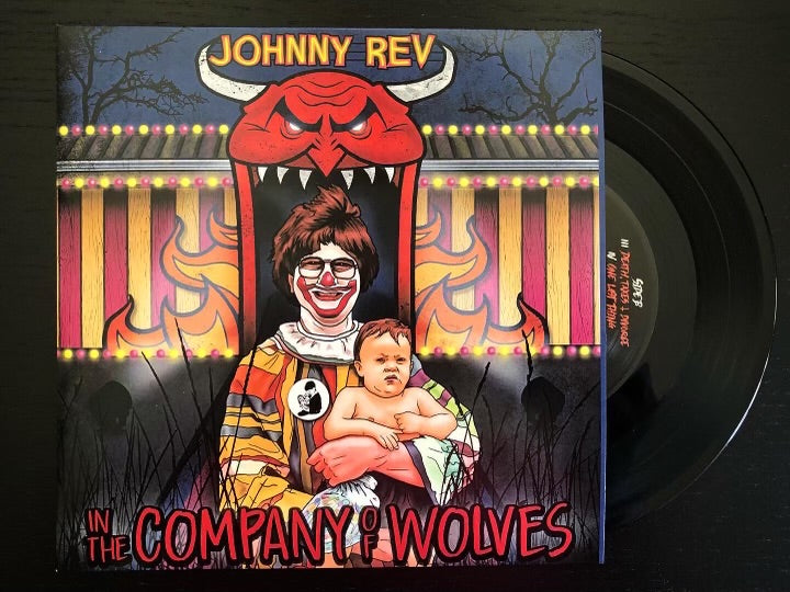 Johnny Rev - "In the Company of Wolves" - 7-inch Black vinyl